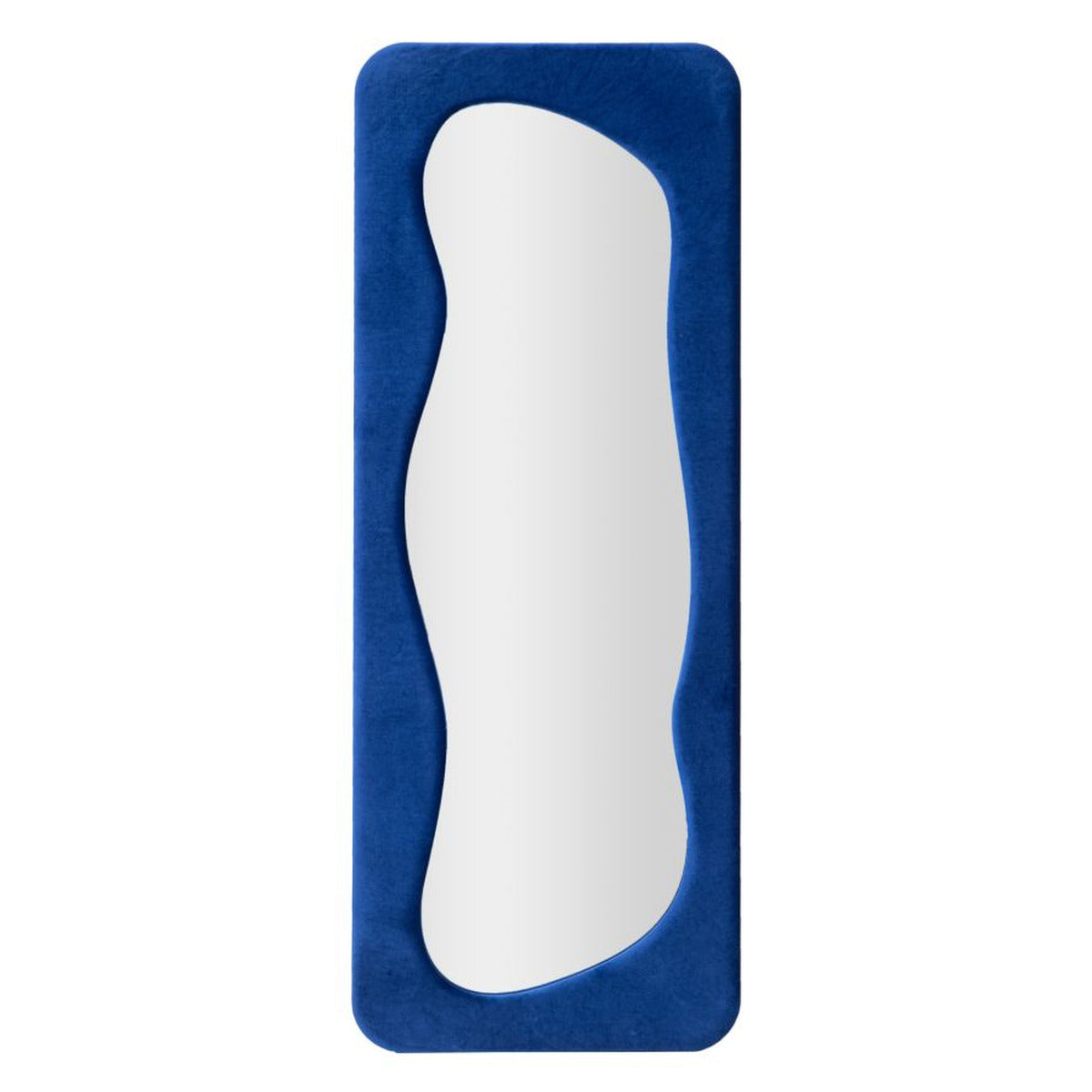 Specchio con Cornice MF461, Blu, MDF, 40x4x160 cm, Seven Design