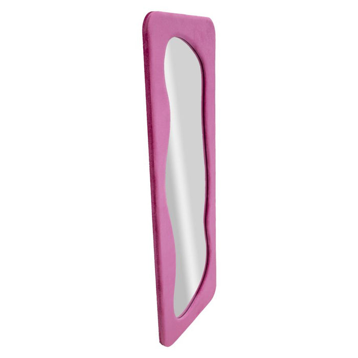 Specchio con Cornice MF462, Rosa, MDF, 40x4x160 cm, Seven Design