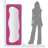 Specchio con Cornice MF462, Rosa, MDF, 40x4x160 cm, Seven Design