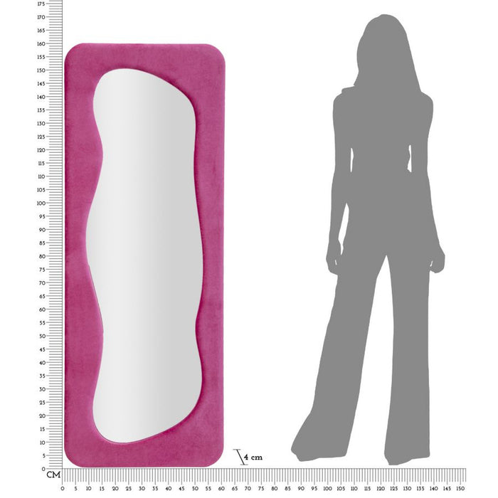 Specchio con Cornice MF462, Rosa, MDF, 40x4x160 cm, Seven Design