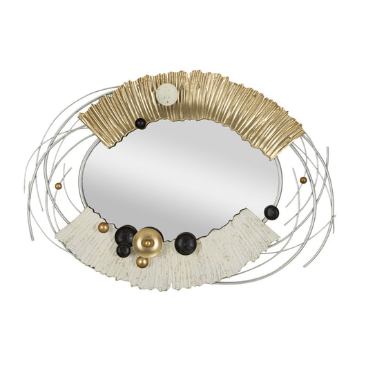 Specchio con Cornice MF505, Multicolore, Metallo, 114x7x81 cm, Seven Design