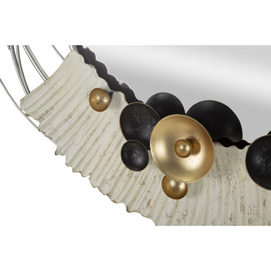 Specchio con Cornice MF505, Multicolore, Metallo, 114x7x81 cm, Seven Design