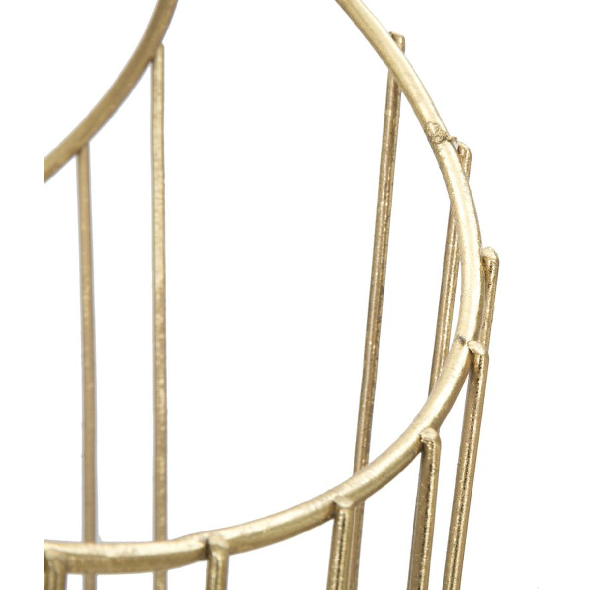 Porta Ombrelli MF328, Oro, Metallo, 26,5x23x68,5 cm, Seven Design