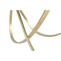 Tavolo Consolle MF620, Oro, Metallo, 120x40x79 cm, Seven Design