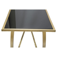 Tavolo Consolle MF620, Oro, Metallo, 120x40x79 cm, Seven Design