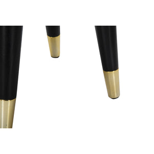 Sgabello Basso MF458, Beige, Legno, 35x35x40,5 cm, Seven Design