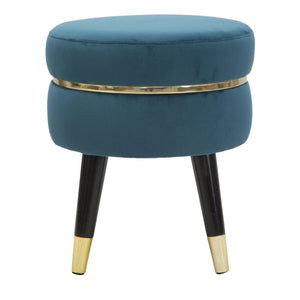 Sgabello Basso MF459, Ottanio, Legno, 35x35x40,5 cm, Seven Design