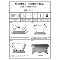 Tavolo Consolle MF626, Oro, Metallo, 130x40x75 cm, Seven Design