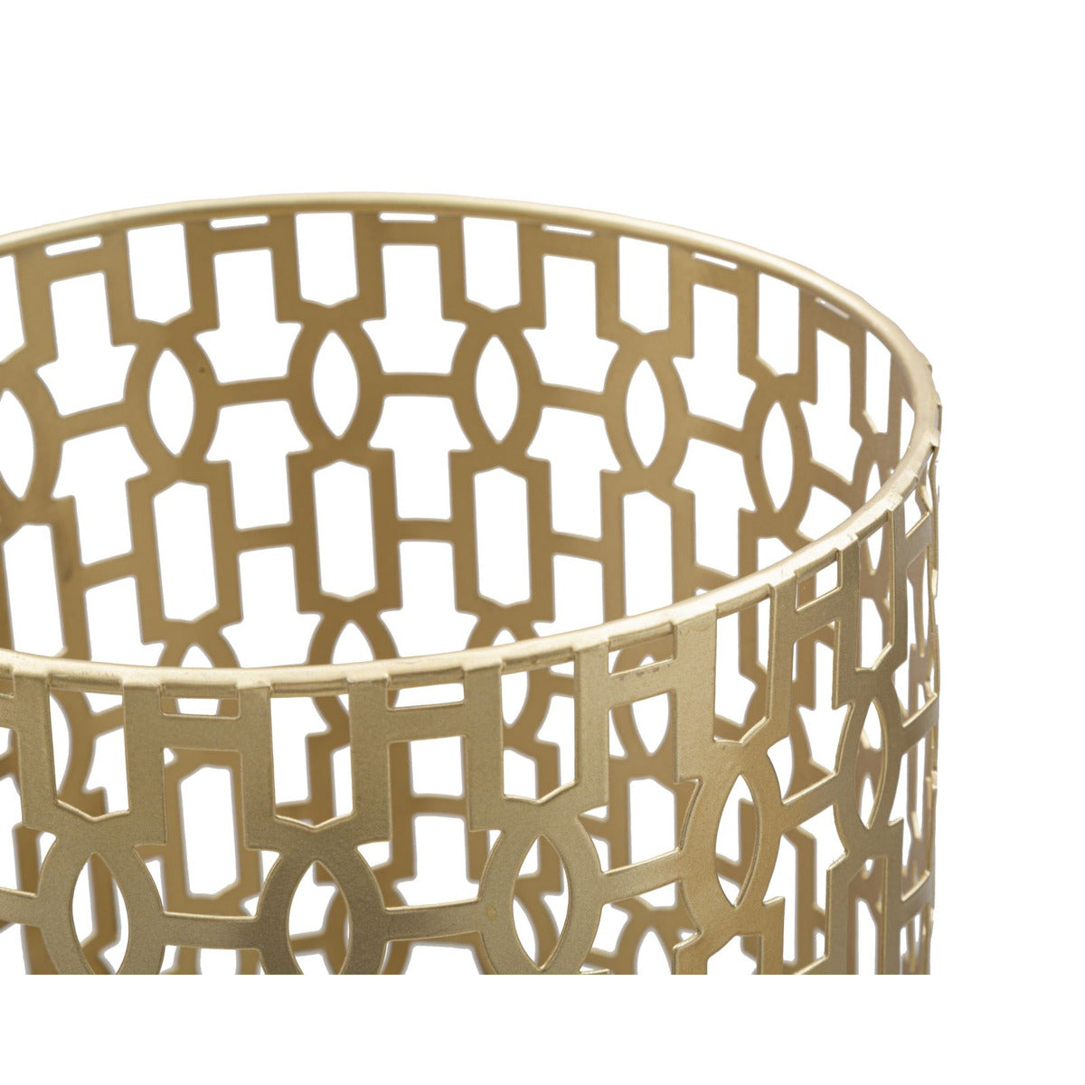 Porta Ombrelli MF333, Oro, Metallo, 22,5x22,5x47,5 cm, Seven Design