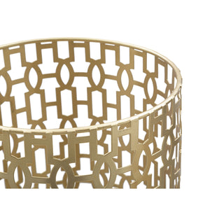 Porta Ombrelli MF333, Oro, Metallo, 22,5x22,5x47,5 cm, Seven Design