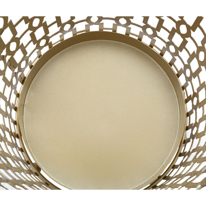 Porta Ombrelli MF333, Oro, Metallo, 22,5x22,5x47,5 cm, Seven Design