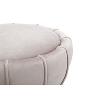 Pouf MF359, Grigio, Tessuto, 40x40x44 cm, Seven Design