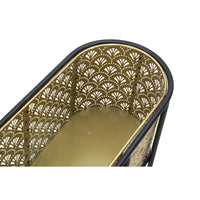 Vaso per Piante MF688, Oro, Metallo, 60x20x70 cm, Seven Design