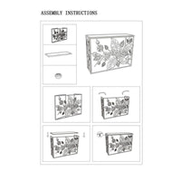 Tavolo Consolle Foglia 70, Multicolore, Metallo, 111,8x41,9x80 cm, Seven Design