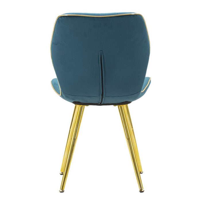 Set di 2 Sedie MF384, Ottanio, Metallo, 46x58x77 cm, Seven Design