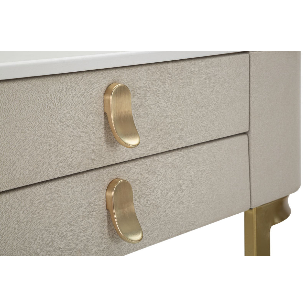 Tavolo Consolle MF605, Beige, Legno, 70x40x80 cm, Seven Design