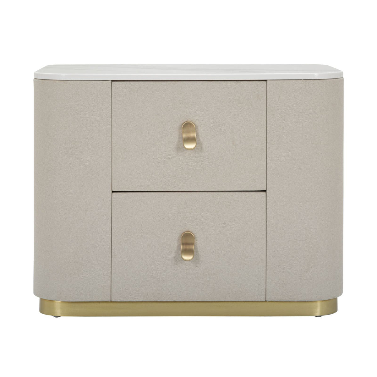 Comodino MF9, Beige, Legno, 60x40x47 cm, Seven Design