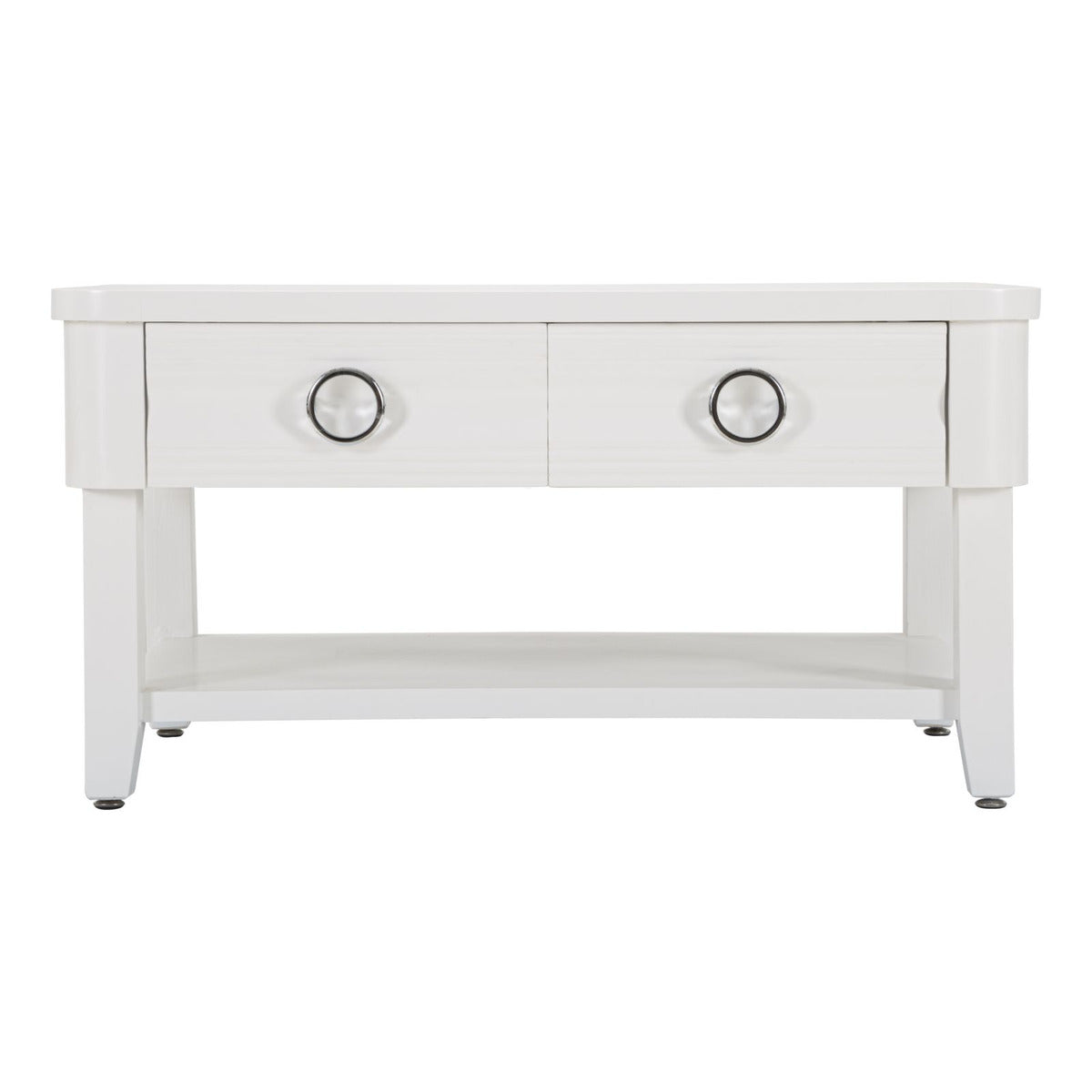 Tavolino MF516, Bianco, Legno, 90x60x47 cm, Seven Design