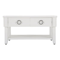Tavolino MF516, Bianco, Legno, 90x60x47 cm, Seven Design
