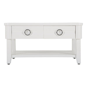 Tavolino MF516, Bianco, Legno, 90x60x47 cm, Seven Design