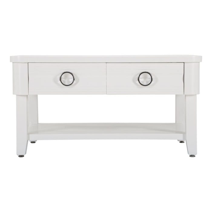 Tavolino MF516, Bianco, Legno, 90x60x47 cm, Seven Design