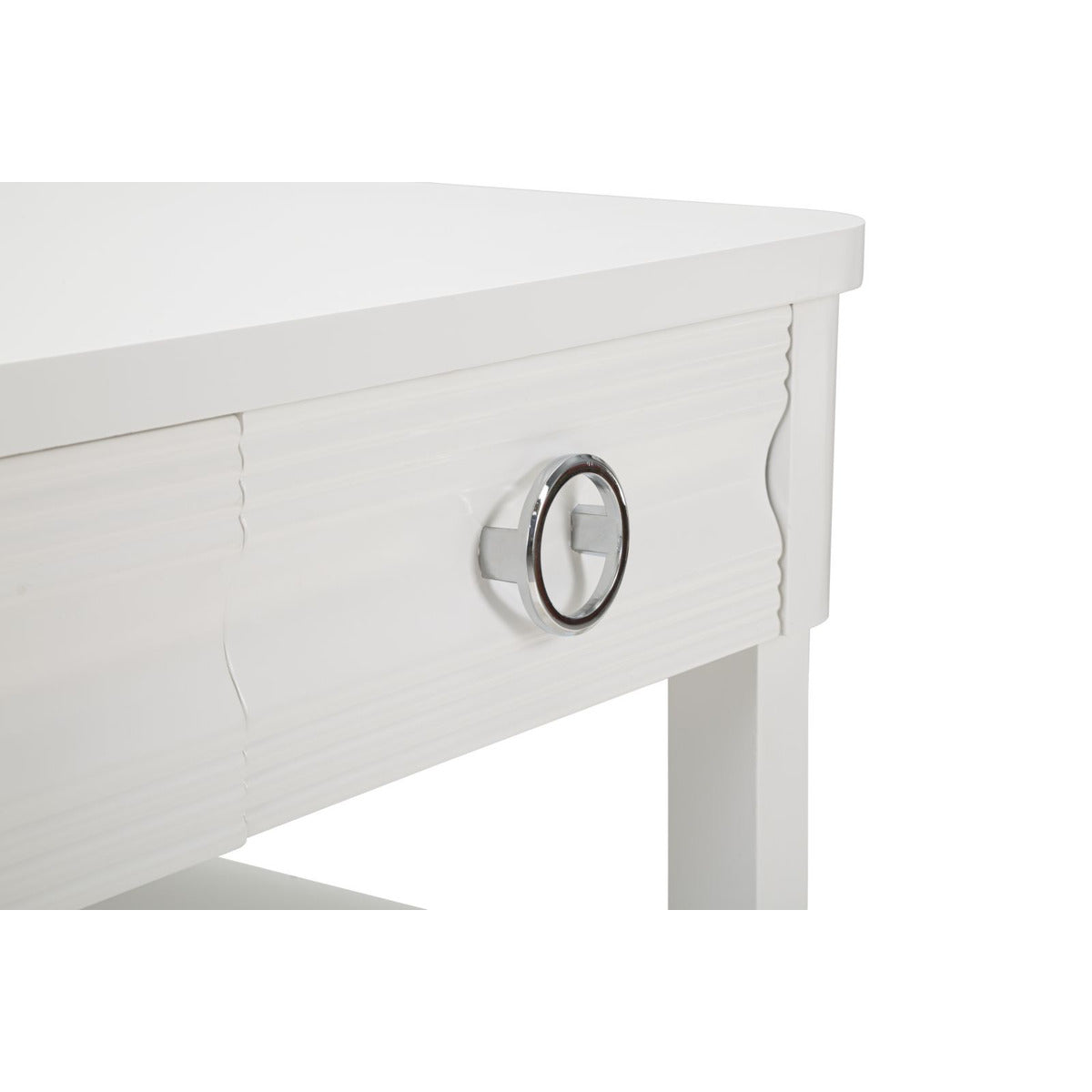 Tavolino MF516, Bianco, Legno, 90x60x47 cm, Seven Design