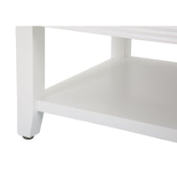 Tavolino MF516, Bianco, Legno, 90x60x47 cm, Seven Design