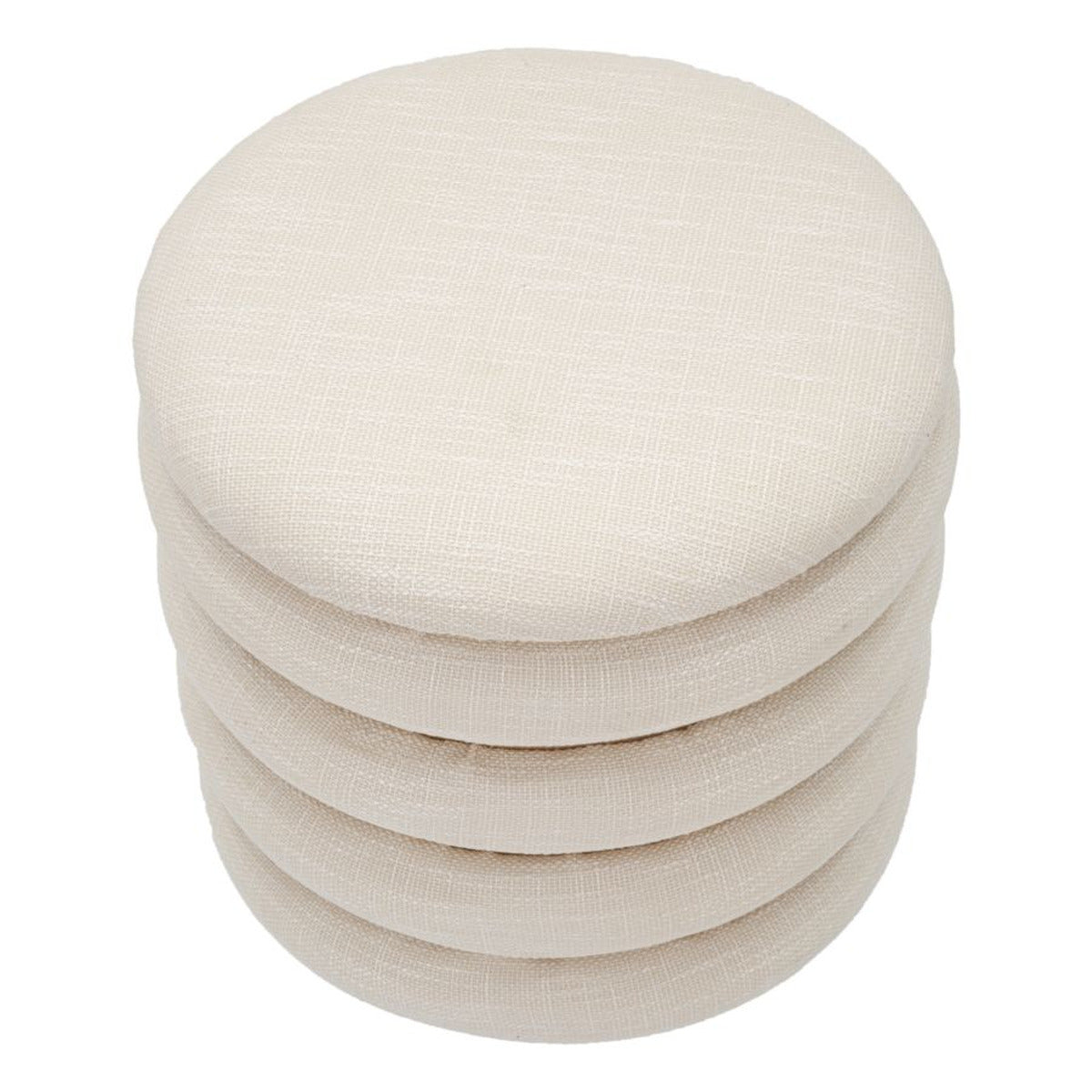 Pouf MF362, Marrone, Cotone, 40x40x42 cm, Seven Design