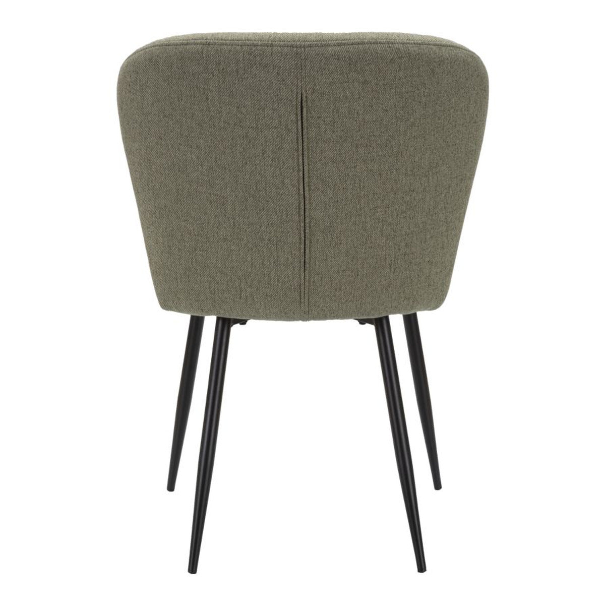 Set di 2 Sedie MF379, Verde, Metallo, 58x60,5x85 cm, Seven Design