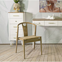 Set di 2 Sedie Natura 7, Marrone, Rattan, 56x53x76 cm, Seven Design