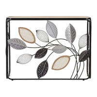 Tavolo Consolle Natura 3, Multicolore, Metallo, 108x36,8x80 cm, Seven Design