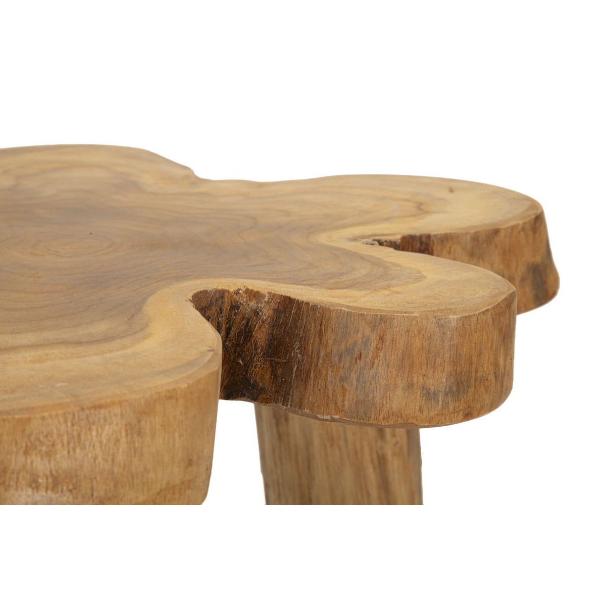 Tavolino Natura 14, Marrone, Legno, 47x50x50 cm, Seven Design