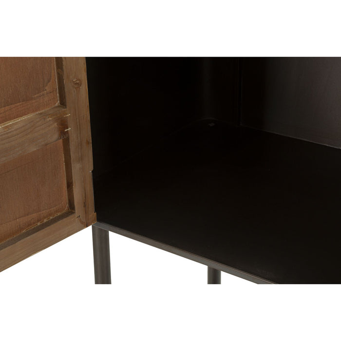 Tavolo Consolle MF610, Marrone, Legno, 100x42x110 cm, Seven Design