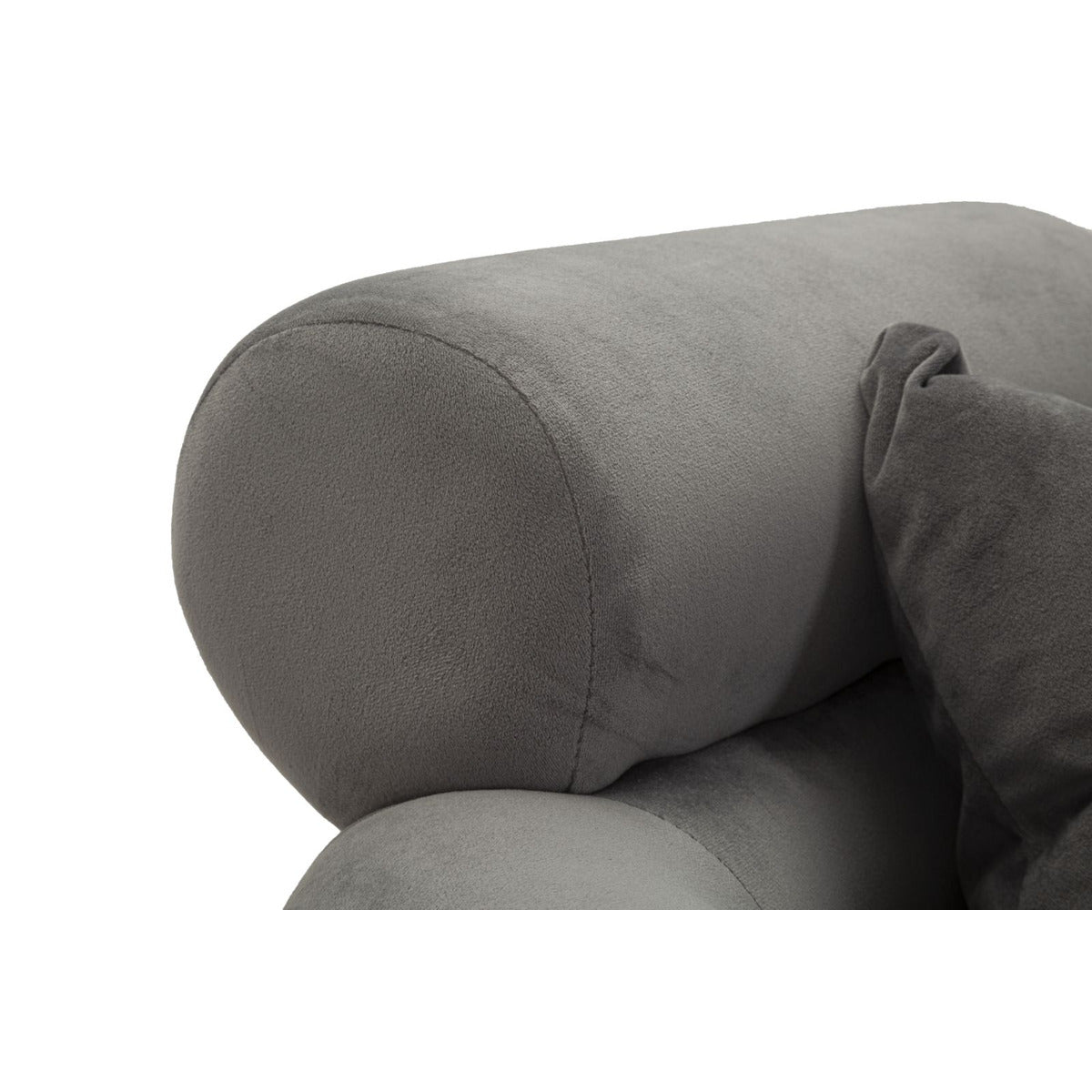 Poltrona MF311, Grigio, Legno, 78x68x85 cm, Seven Design