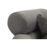 Poltrona MF311, Grigio, Legno, 78x68x85 cm, Seven Design