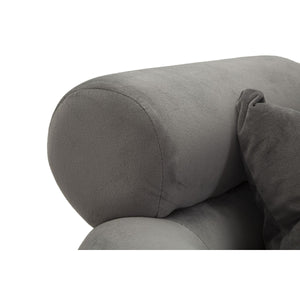 Poltrona MF311, Grigio, Legno, 78x68x85 cm, Seven Design