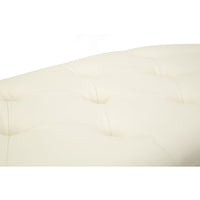 Panca con Portaoggetti MF302, Bianco, Legno, 120x40x43 cm, Seven Design