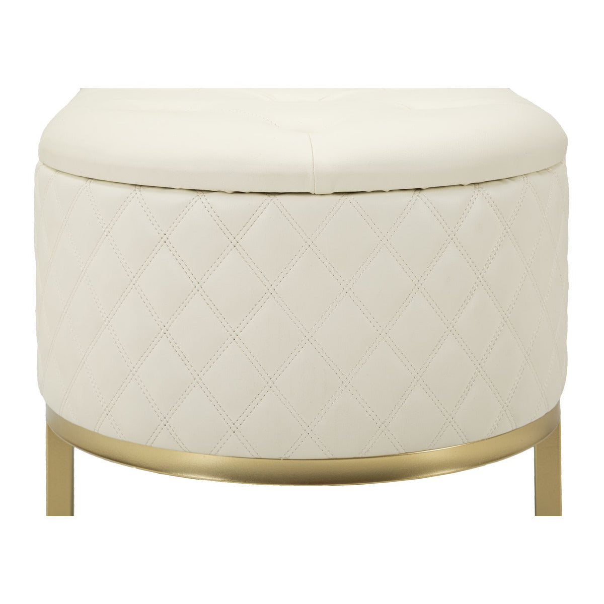 Panca con Portaoggetti MF302, Bianco, Legno, 120x40x43 cm, Seven Design