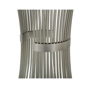 Tavolino MF581, Argento, Marmo, 50x50x100 cm, Seven Design