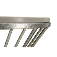 Tavolino MF581, Argento, Marmo, 50x50x100 cm, Seven Design