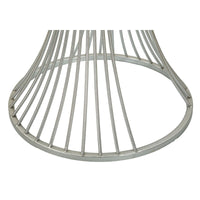 Tavolino MF582, Argento, Marmo, 40x40x79 cm, Seven Design