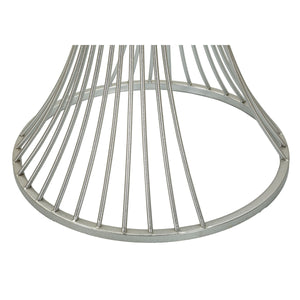 Tavolino MF582, Argento, Marmo, 40x40x79 cm, Seven Design