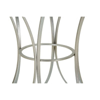 Tavolino MF564, Argento, Metallo, 56x56x68 cm, Seven Design