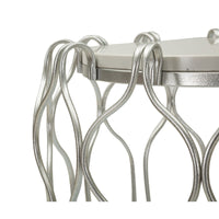 Tavolino MF530, Argento, Marmo, 47,5x47,5x61,5 cm, Seven Design