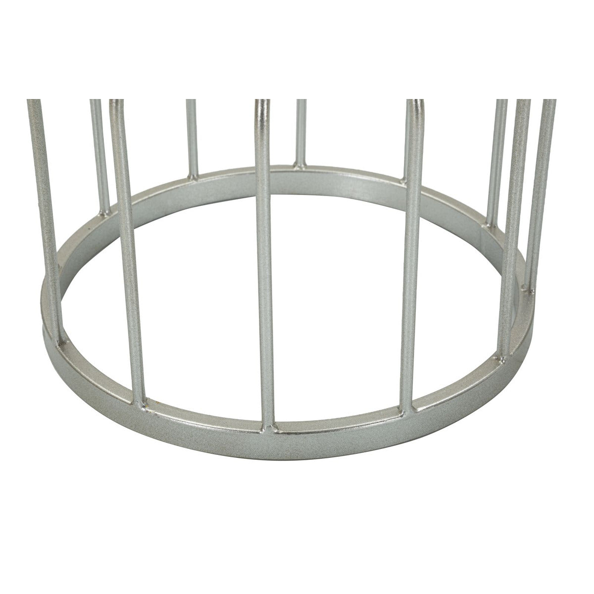 Tavolino MF532, Argento, Marmo, 37,5x37,5x58 cm, Seven Design