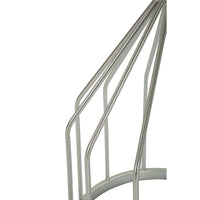 Tavolino MF532, Argento, Marmo, 37,5x37,5x58 cm, Seven Design