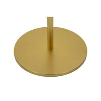 Tavolino MF578, Oro, Metallo, 51x51x100 cm, Seven Design