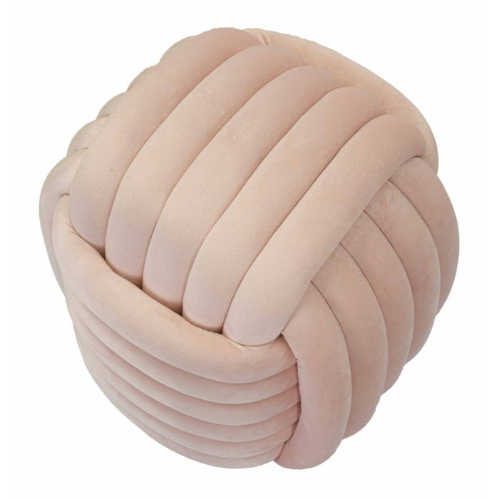 Pouf Gomitolo 5, Rosa, Cotone, 45x45x45 cm, Seven Design