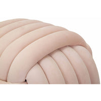 Pouf Gomitolo 5, Rosa, Cotone, 45x45x45 cm, Seven Design