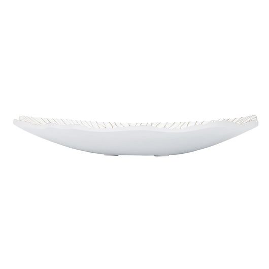 Vassoio MF691, Bianco, Poliresina, 37x34x6 cm, Seven Design